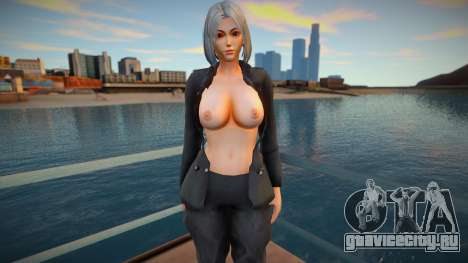 KOF Soldier Girl Different 6 - Black Topless 2 для GTA San Andreas