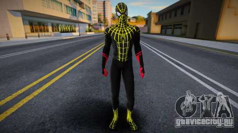 Black And Gold Suit Spiderman: No Way Home для GTA San Andreas