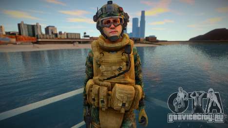 Call Of Duty Modern Warfare - Woodland Marines 6 для GTA San Andreas
