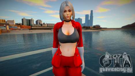 KOF Soldier Girl Different 6 - Red 6 для GTA San Andreas