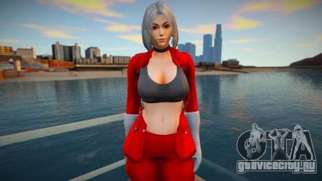 KOF Soldier Girl Different 6 - Red 6 для GTA San Andreas