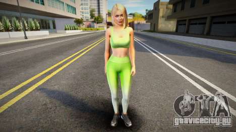 Helena Diva Fitness для GTA San Andreas