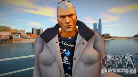 Tekken Bryan Puffy Coat Meshmod для GTA San Andreas