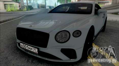 Bentley Continental GT 2021 для GTA San Andreas