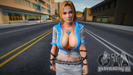 Dead Or Alive 5 - Tina Armstrong (Costume 6) 4 для GTA San Andreas