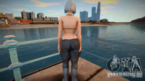 KOF Soldier Girl Different 6 - Black 4 для GTA San Andreas