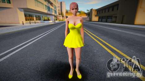 Honoka Dress (good skin) для GTA San Andreas