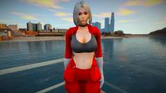 KOF Soldier Girl Different 6 - Red 6 для GTA San Andreas