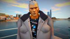 Tekken Bryan Puffy Coat Meshmod для GTA San Andreas