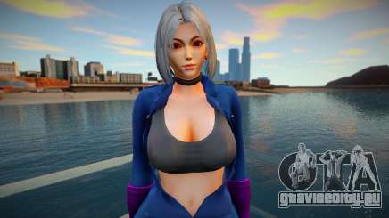 KOF Soldier Girl Different - Blue 4 для GTA San Andreas