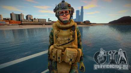 Call Of Duty Modern Warfare - Woodland Marines 6 для GTA San Andreas