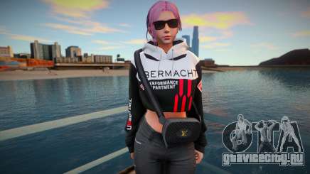 DOAXVV Elise Fashion Casual V3 DLC Los Santos Tu для GTA San Andreas