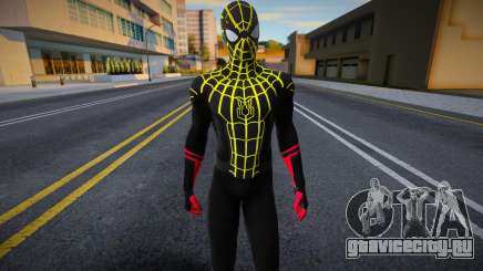 Black And Gold Suit Spiderman: No Way Home для GTA San Andreas