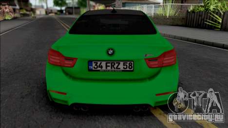 BMW 4-er F32 для GTA San Andreas