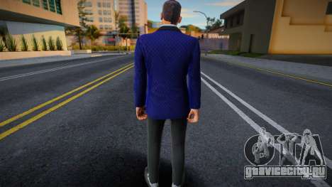 New Wuzimu Casual V2 Woozie Outfit Casino And Re для GTA San Andreas
