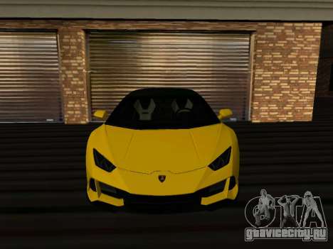 Lamborghini Huracan Spyder 2019 для GTA San Andreas