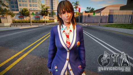 DOAXVV Nanami - Autumn School Wear для GTA San Andreas