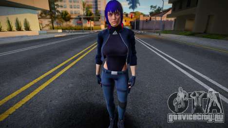 Jill Combat Meshmod 1 для GTA San Andreas