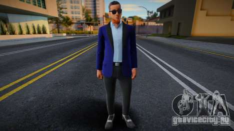 New Wuzimu Casual V2 Woozie Outfit Casino And Re для GTA San Andreas