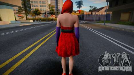GTA Online Halloween Girl skin для GTA San Andreas