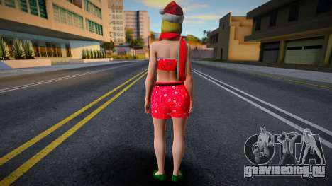 Tina Armstrong Berry Burberry Christmas 2 для GTA San Andreas