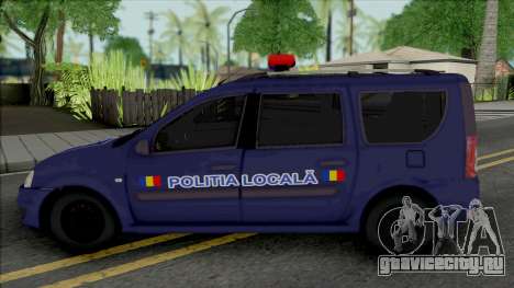 Dacia Logan MCV 2010 Politia Locala для GTA San Andreas