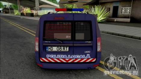 Dacia Logan MCV 2010 Politia Locala для GTA San Andreas