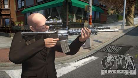 M4A1 NYPD Carry Handle Scope для GTA 4