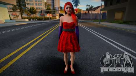 GTA Online Halloween Girl skin для GTA San Andreas