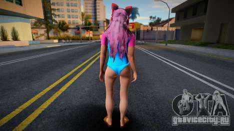 Belle Delphine (for RenderHook) для GTA San Andreas