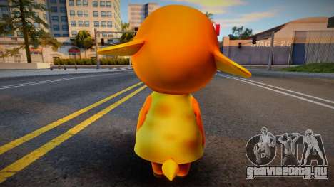 Tucker - Animal Crossing Elephant для GTA San Andreas