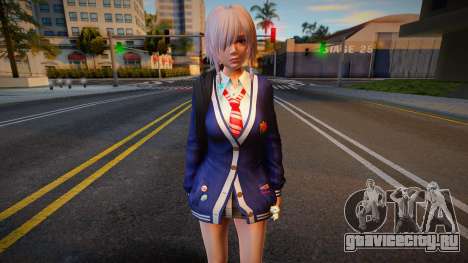 DOAXVV Luna - Autumn School Wear 2 для GTA San Andreas