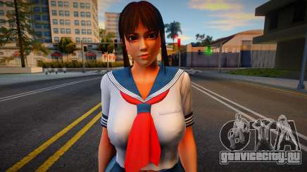 DOA Ayame Summer School Uniform Suit (normal) для GTA San Andreas