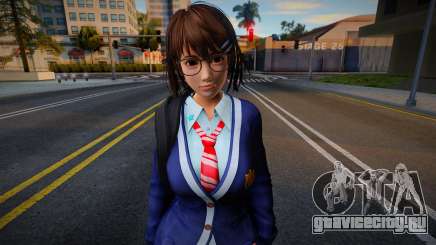 DOAXVV Tsukushi - Autumn School Wear 2 для GTA San Andreas