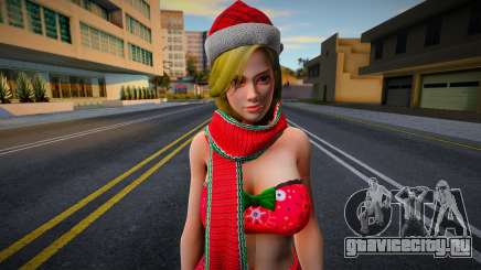 Tina Armstrong Berry Burberry Christmas 2 для GTA San Andreas