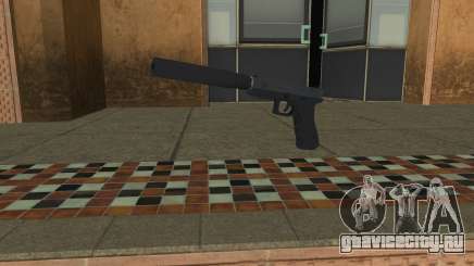 Glock 17 Silenced для GTA Vice City