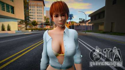 DOAXVV Kasumi Spring School Wear 3 для GTA San Andreas