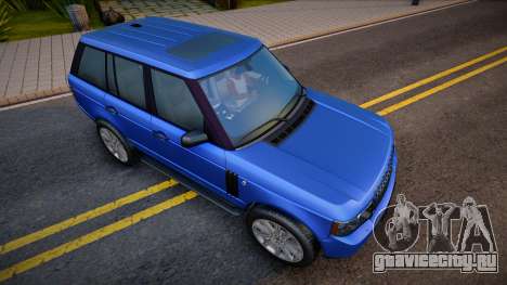 Range Rover Sport (good model) для GTA San Andreas