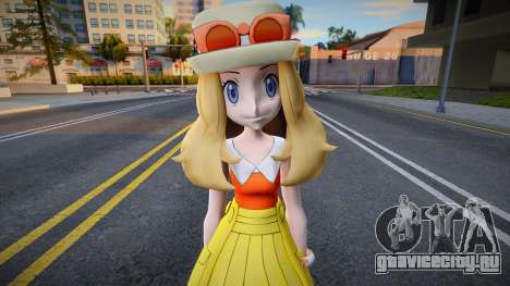 EX Serena from Pokemon Masters для GTA San Andreas