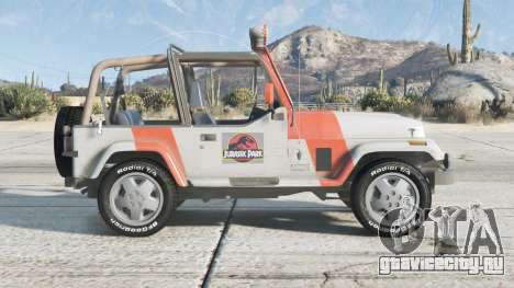 Jeep Wrangler Jurassic Park (YJ)〡add-on v0.3