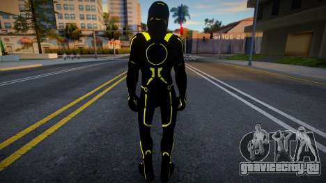 Tron Legacy Player - Yellow для GTA San Andreas