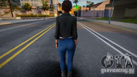 Lara Croft Fashion Casual v4 для GTA San Andreas