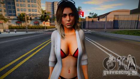 Lara Croft Fashion Casual - Normal Bikini v1 для GTA San Andreas