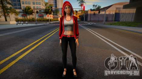 Harley Quinn Hoody 5 для GTA San Andreas