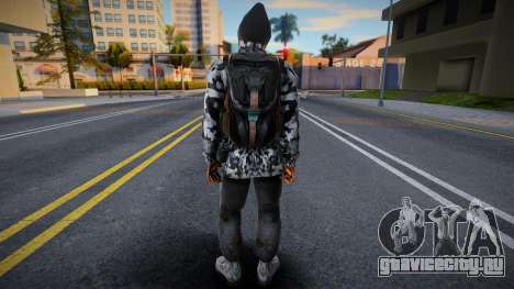Член группировки X7 в кожаной куртке из S.T.A.L для GTA San Andreas