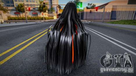 Very Very Long Black Hair для GTA San Andreas