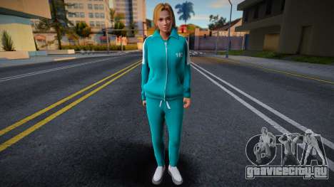 DOA Tina Armstrong Fashion Casual Squid Game N16 для GTA San Andreas