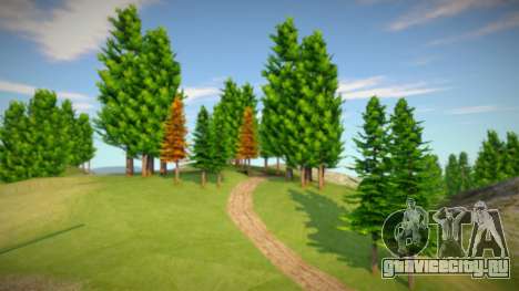 Vegetation (Mania Paradise Project) для GTA San Andreas