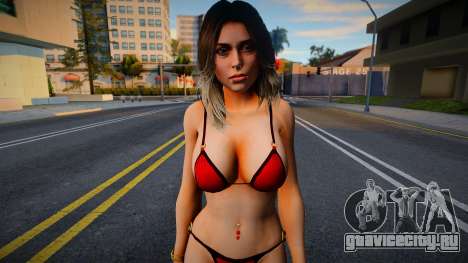 Lara Croft Fashion Casual - Normal Bikini v3 для GTA San Andreas