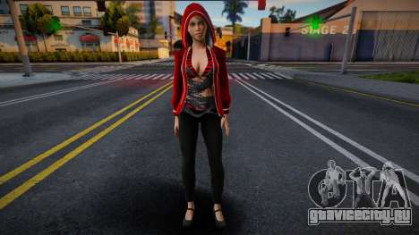 Harley Quinn Hoody 2 для GTA San Andreas